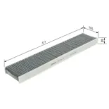 BOSCH 1987432373 Filtro, aire habitáculo