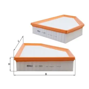 MAHLE LX3985 Filtro de aire