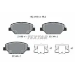 TEXTAR 2213901 Juego de pastillas de freno