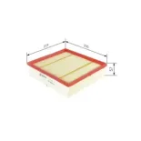 BOSCH F026400379 Filtro de aire