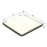 BOSCH 1987432164 Filtro, aire habitáculo
