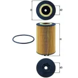 MAHLE OX1140D Filtro de aceite