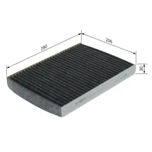 BOSCH 1987432300 Filtro, aire habitáculo