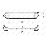 NRF 30515 Radiador de aire de admisión