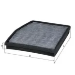 MAHLE LAK124 Filtro, aire habitáculo