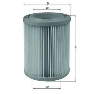 MAHLE LX1768 Filtro de aire