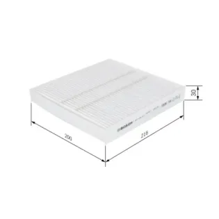 BOSCH 1987432216 Filtro, aire habitáculo