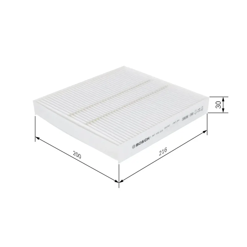 BOSCH 1987432216 Filtro, aire habitáculo