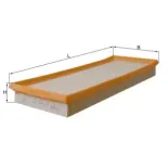 MAHLE LX522 Filtro de aire