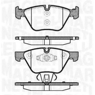 MAGNETI MARELLI 363916060507 Juego de pastillas de freno