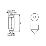 BOSCH 1987302612 Lámpara