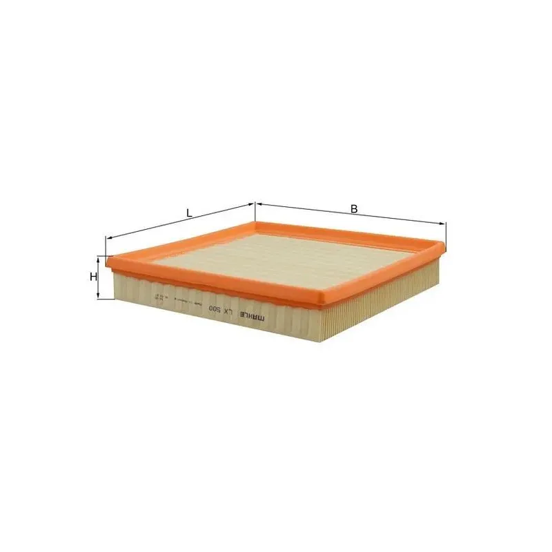 MAHLE LX500 Filtro de aire