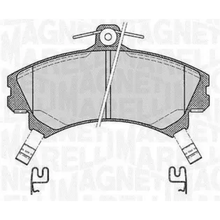 MAGNETI MARELLI 363916060521 Juego de pastillas de freno