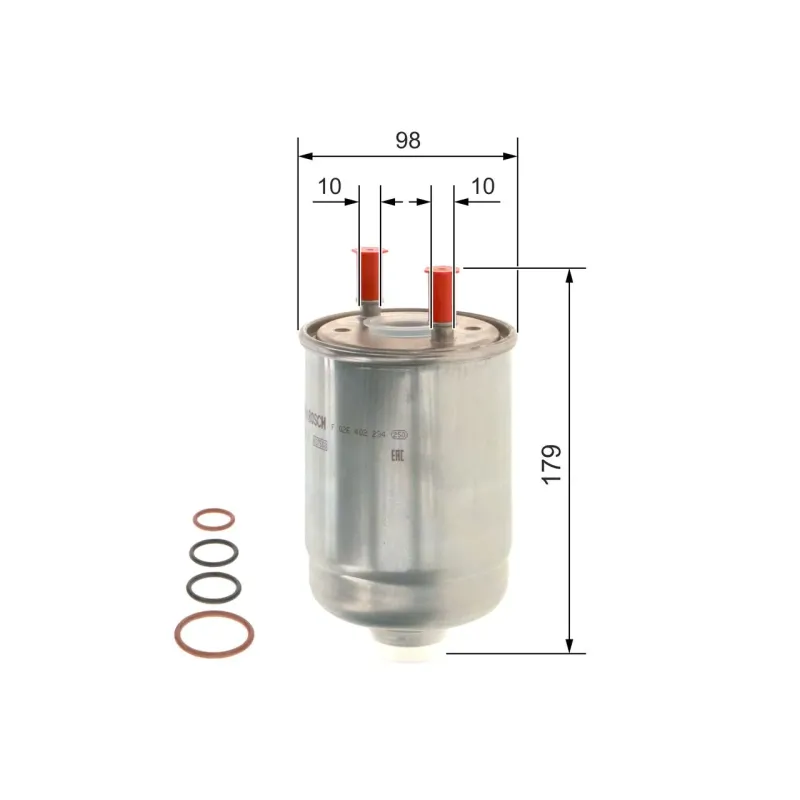 BOSCH F026402234 Filtro combustible
