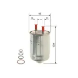 BOSCH F026402234 Filtro combustible