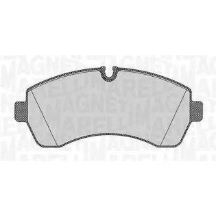 MAGNETI MARELLI 363916060647 Juego de pastillas de freno