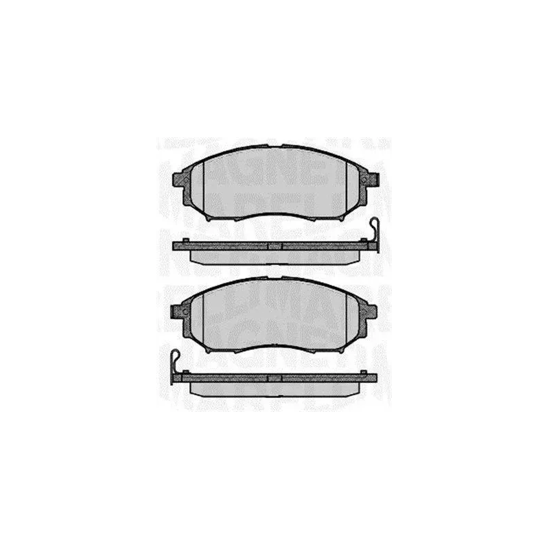 MAGNETI MARELLI 363916060683 Juego de pastillas de freno