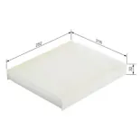 BOSCH 1987432057 Filtro, aire habitáculo