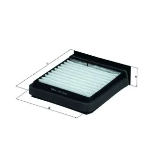 MAHLE LA376 Filtro, aire habitáculo