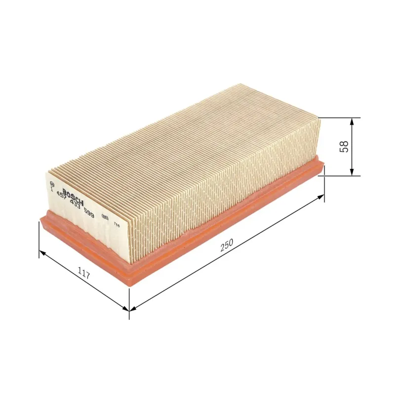 BOSCH 1457433599 Filtro de aire