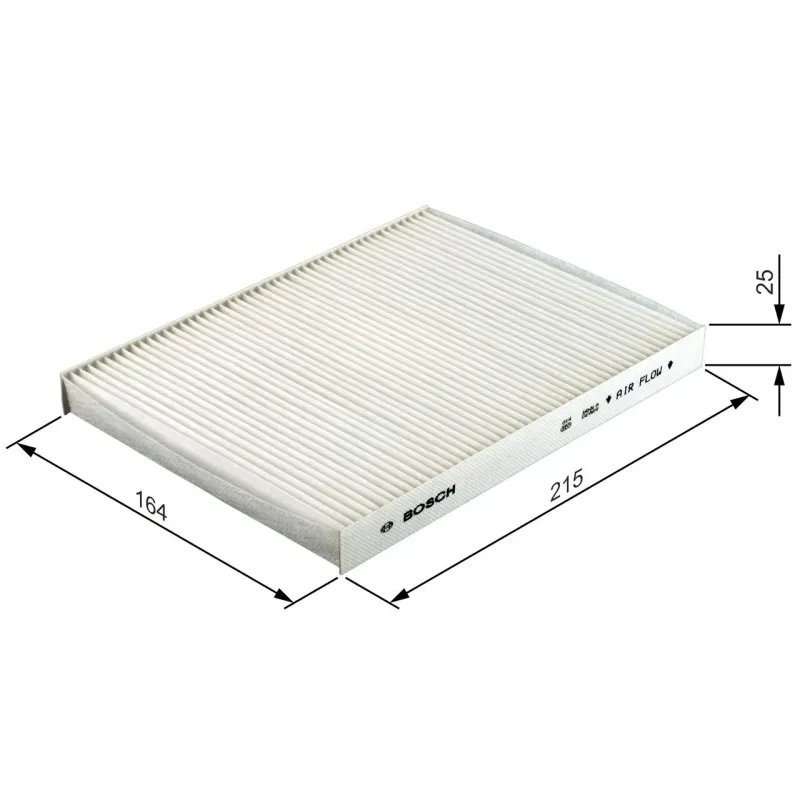 BOSCH 1987432072 Filtro, aire habitáculo