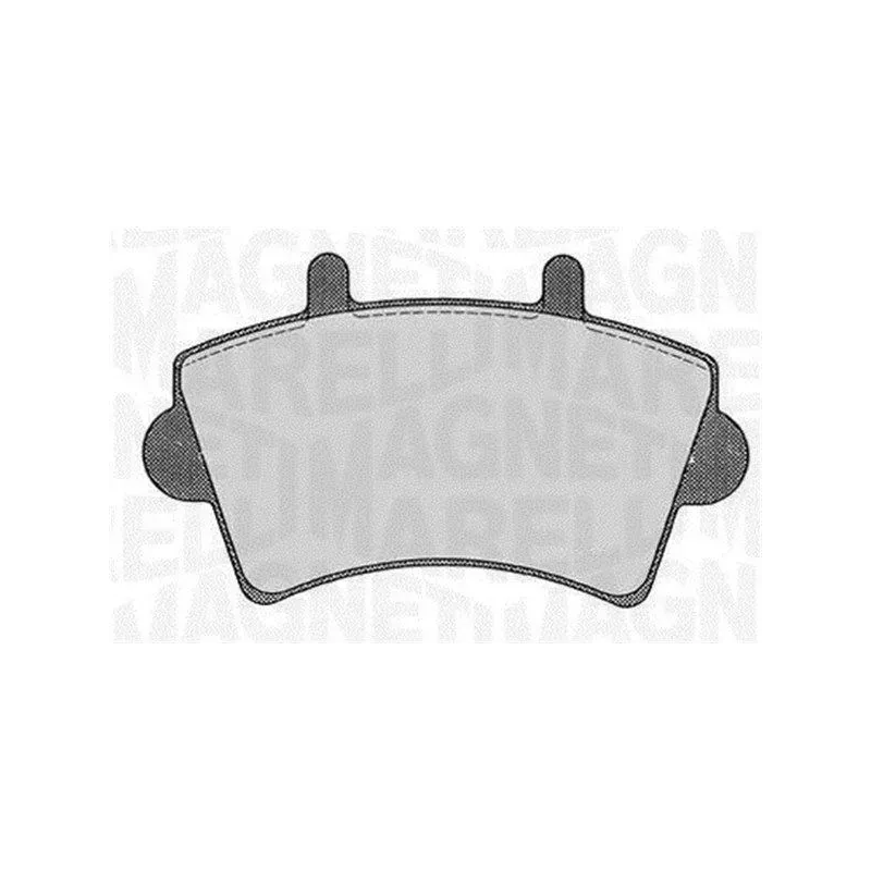 MAGNETI MARELLI 363916060366 Juego de pastillas de freno
