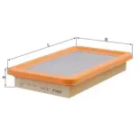 MAHLE LX542 Filtro de aire