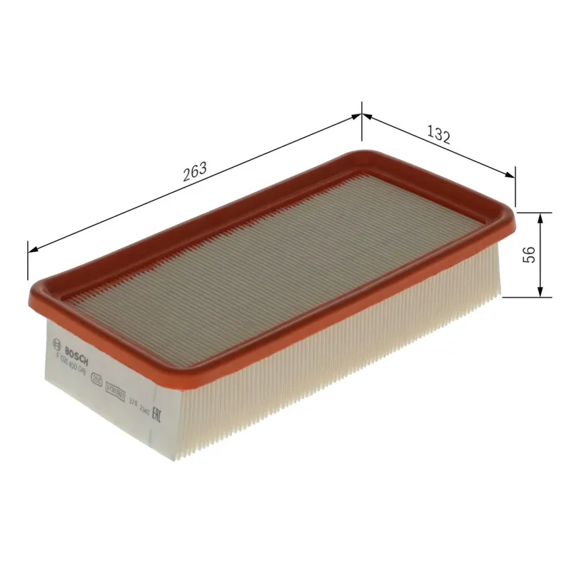 BOSCH F026400048 Filtro de aire