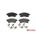 BREMBO P59076 Juego de pastillas de freno