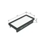 BOSCH F026400093 Filtro de aire