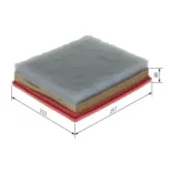 BOSCH F026400096 Filtro de aire