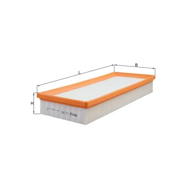 MAHLE LX978 Filtro de aire