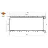 NRF 54422 Radiador de calefacción