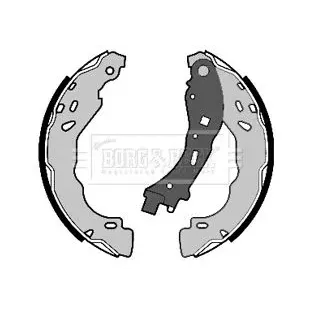 BORG & BECK BBS6467 Juego de zapatas de frenos