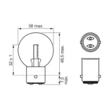 BOSCH 1987302263 Lámpara