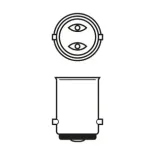 BOSCH 1987302263 Lámpara