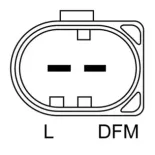 BOSCH 0986044380 Alternador