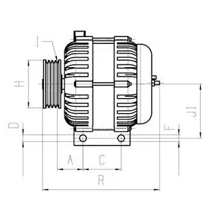 HC-Cargo F032114312 Alternador