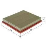 BOSCH F026400111 Filtro de aire