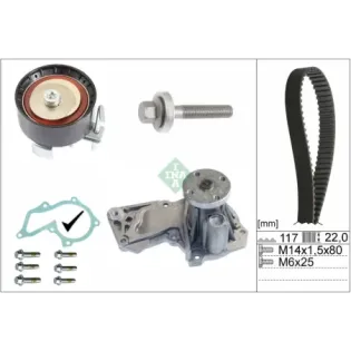 Schaeffler INA 530060530 Bomba de agua + kit correa distribución