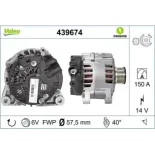 VALEO 439674 Alternador