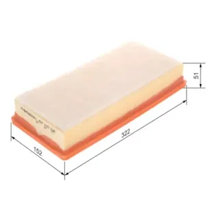 BOSCH 1457433596 Filtro de aire