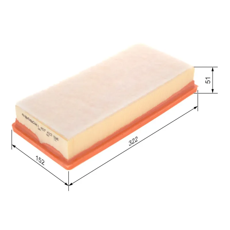 BOSCH 1457433596 Filtro de aire