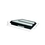 MAHLE LX840 Filtro de aire