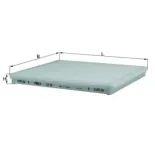 MAHLE LA95 Filtro, aire habitáculo