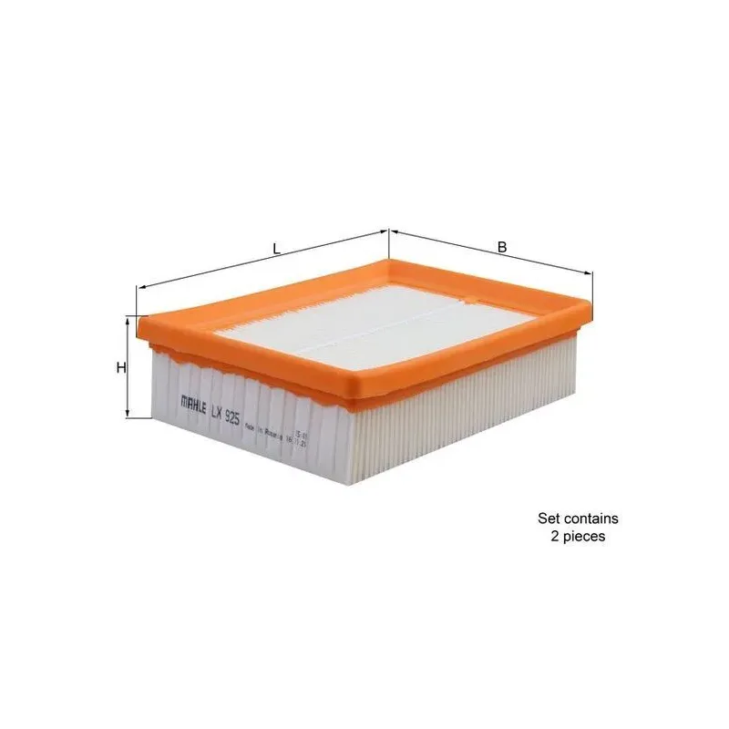 MAHLE LX925/S Filtro de aire