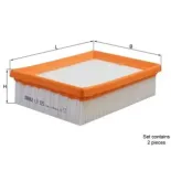 MAHLE LX925/S Filtro de aire