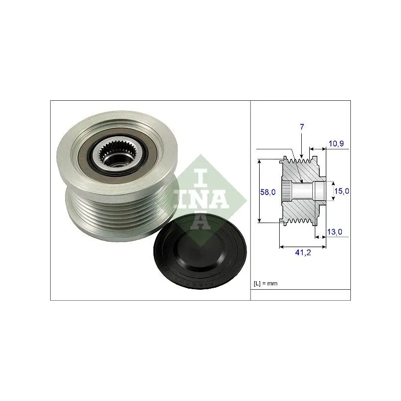 INA SCHAEFFLER 535017310 Rueda libre alternador