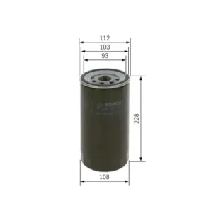 BOSCH F026407048 Filtro de aceite