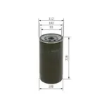 BOSCH F026407048 Filtro de aceite
